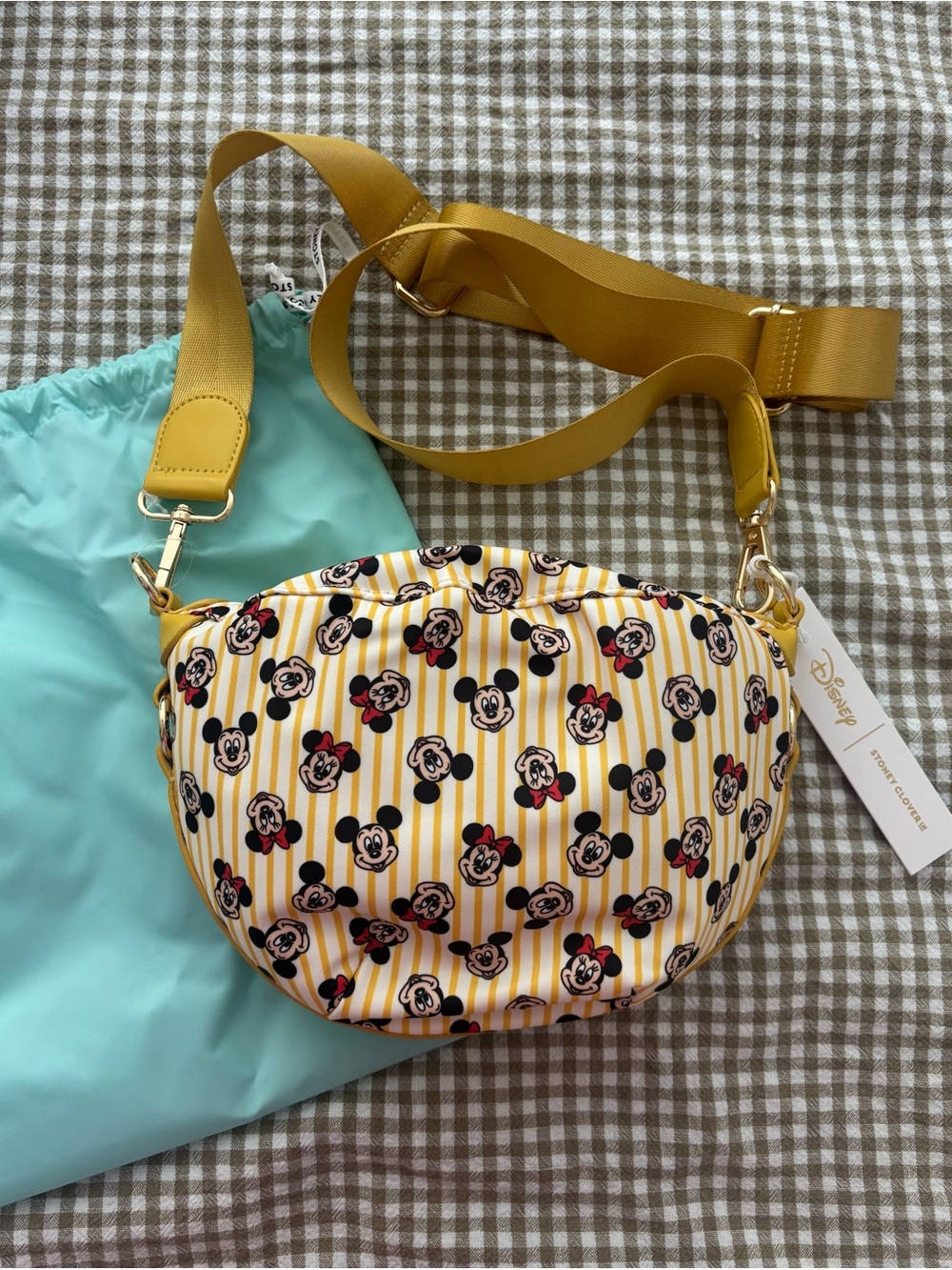Stoney Clover Lane Crescent Crossbody Bag